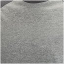 T-Shirt Homme Threadbare Abbot Raglan -Gris Chiné
