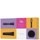 FOREO Complete Male Grooming Collection - (ISSA, Hybrid Brush Head, LUNA Play) Midnight (Worth £212)