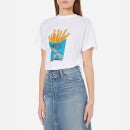 Ganni Women's Berkeley Rocket Fries T-Shirt - Bright White