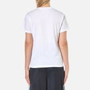 Ganni Women's Harvard Cherry Bomb T-Shirt - Bright White