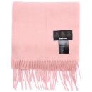 Barbour Women's Lambswool Woven Scarf - Blush Pink