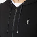 Polo Ralph Lauren Men's Double Knitted Zip-Through Hoodie - Polo Black