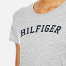 Tommy Hilfiger Women's Short Sleeve Print T-Shirt - Grey Heather - XS