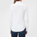 Polo Ralph Lauren Women's Heidi Skinny Long Sleeve Shirt - White - L