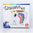 Colour Changing Unicorn Mug - White