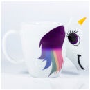 Colour Changing Unicorn Mug - White
