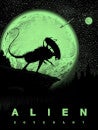 Affiche Phosphorescente Alien Covenant par Barry Blankenship - Édition Exclusive Limitée à Zavvi