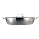 Le Creuset 3-Ply Stainless Steel Shallow Casserole Dish - 26cm