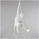 Seletti Ceiling Monkey Lamp - White