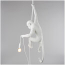 Seletti Ceiling Monkey Lamp - White