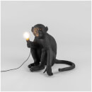 Seletti Sitting Monkey Lamp - Black