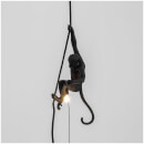 Seletti Ceiling Monkey Lamp - Black