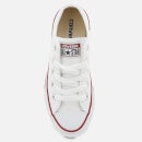 Converse Kids' Chuck Taylor All Star Ox Trainers - White - UK 11 Kids