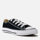 Converse Kid's Chuck Taylor All Star Ox Trainers - Black