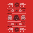 Star Wars Imperial Knit Sudadera Navideña - Roja