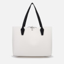 Guess Women's Bobbi Inside Out Tote Bag - White Multi/Taupe
