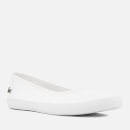 Lacoste women's marthe canvas ballerina hot sale flats