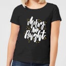 Merry and Bright Women's T-Shirt - Black