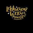 Camiseta Navidad "Lebkiuchen" - Mujer - Negro