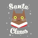 Santa Claws Damen Weihnachtspullover – Grau