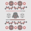 Star Wars Weihnachten Empire T-Shirt - Grau