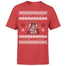Star Wars Christmas Darth Vader Knit Red T-Shirt