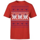 Star Wars Weihnachten R2D2 T-Shirt - Rot