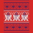Star Wars R2D2 Kerst T-Shirt- Rood