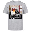 Camiseta Navidad Star Wars "Darth Vader Piano" - Hombre/Mujer - Gris