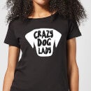 Crazy Dog Lady Women's T-Shirt - Black