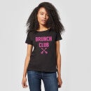 Camiseta para mujer Brunch Club - Negro
