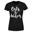 Camiseta para mujer Oats and Wahey - Negro