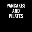 Camiseta para mujer Pancakes and Pilates - Negro
