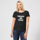 Pancakes and Pilates Women's T-Shirt - Black