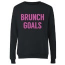 Brunch Goals Women's Sweatshirt - Black