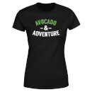 Camiseta Avocado and Adventure para mujer - Negro