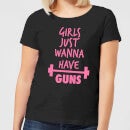 Girls Just Wanna have Guns Women's T-Shirt - Black
