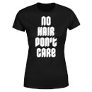 Camiseta "No Hair Don't Care" - Mujer - Negro