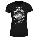 Camiseta "Biker Dad" - Mujer - Negro