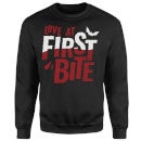 Love at First Bite Sweatshirt - Black