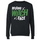 Resting Witch Face Women's Sweatshirt - Black