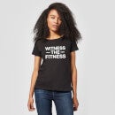 Camiseta Witness the Fitness para mujer - Negro