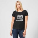 I Found This Humerus Women's T-shirt - Black