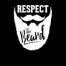 Camiseta para mujer Respect the Beard - Negro