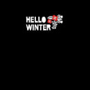 Camiseta "Hello Winter" - Mujer - Negro