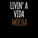 Camiseta "Livin' A Vida Mocha" - Mujer - Negro