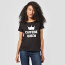 Camiseta "Caffeine Queen" - Mujer - Negro