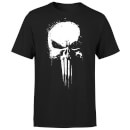 Marvel The Punisher Paintspray T-Shirt Uomo - Nero