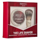 Men Rock The Life Shaver (Black Pomegranate Shave Cream, The Brush)