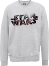 Star Wars The Last Jedi Spray Grey Sweatshirt